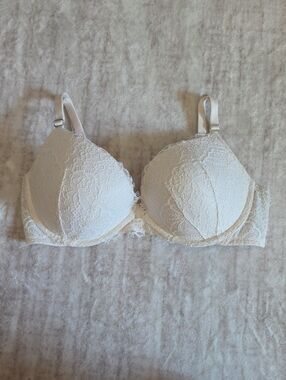 ♥️✨ Victoria's Secret Dream Angels White Eyelash Lace Push Up ✨♥️